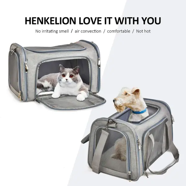 Small Dog Backpack – Airline Approved Dog Carrier Handbag - Image 6