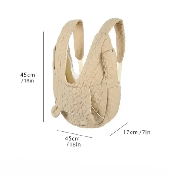 Front Pet Carrier for Small Dogs – Waterproof Dog Chest Bag - Image 2