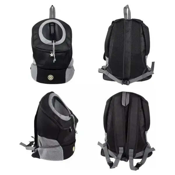 Amazing Large & Small Dog Backpack Carrier - Lightweight Mesh Pet Carrier for Travel & Daily Walks - Image 3