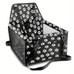 Dog Car Seat Carrier | Safe Folding Pet Basket Handbag