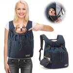 Soft Dog Front Carrier for Small Pets - Easy to Carry