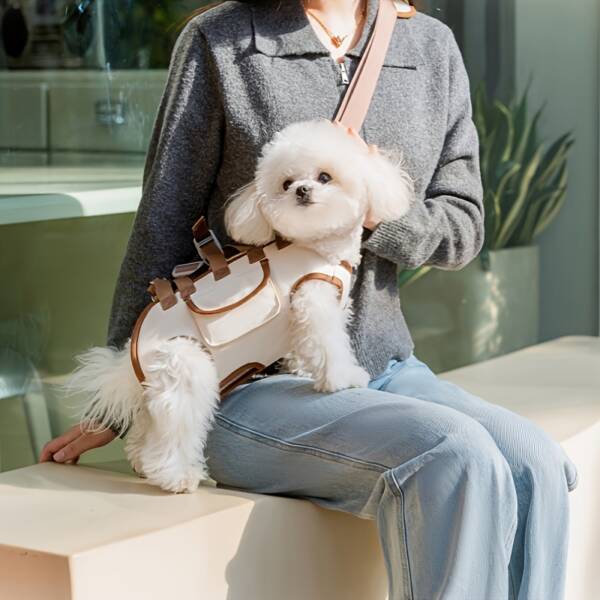 Lightweight Dog Backpack Set with Adjustable Soft Straps - Image 12