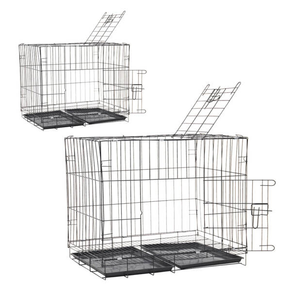 Strong Dog Cage for Dog Training with Removable Tray - Image 10
