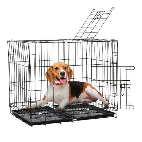 Strong Dog Cage for Dog Training with Removable Tray - Image 4
