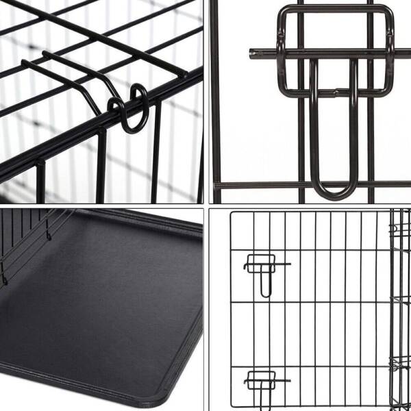 Small, Medium & Large Dog Cage | Foldable Metal Pet Crate - Image 5