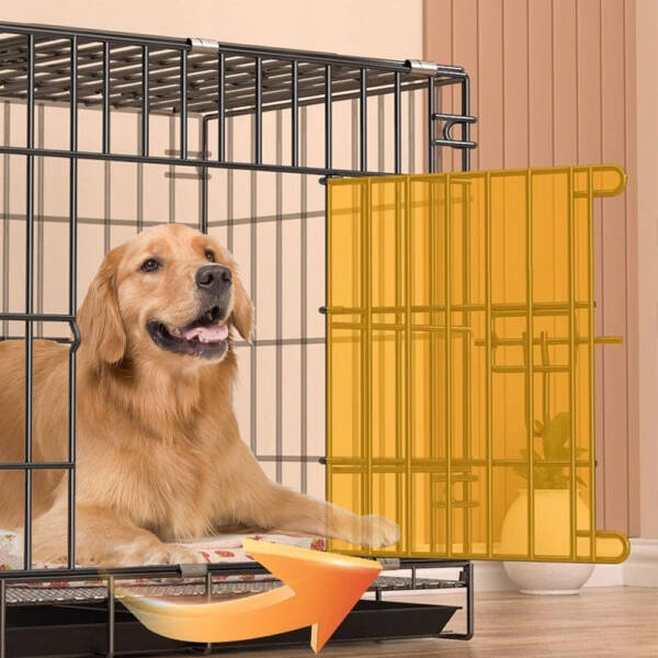 Dog Cage Small to Large | Foldable Metal Kennel with Tray - Image 11
