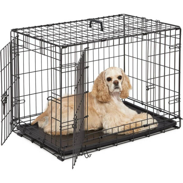 Small, Medium & Large Dog Cage | Foldable Metal Pet Crate - Image 13