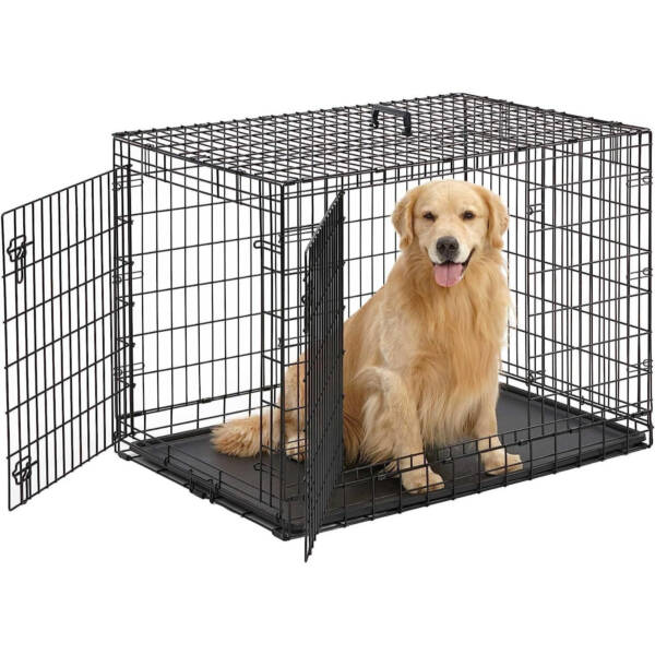 Small, Medium & Large Dog Cage | Foldable Metal Pet Crate - Image 4
