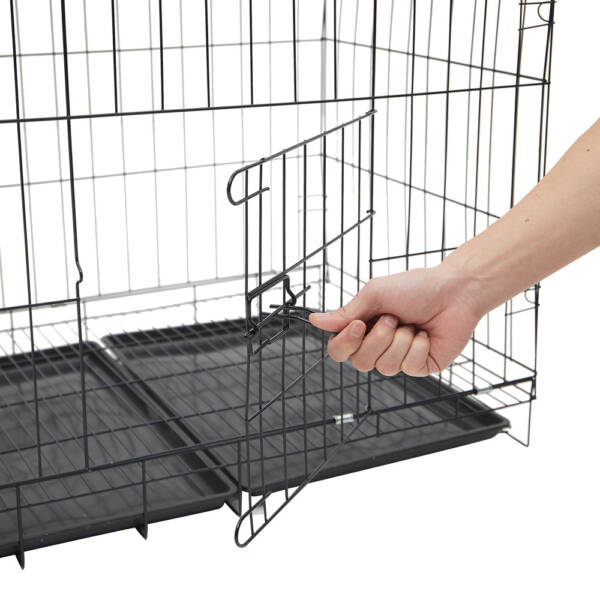 Dog Cage Small to Large | Metal Pet Crate with Pull-Out Tray - Image 11
