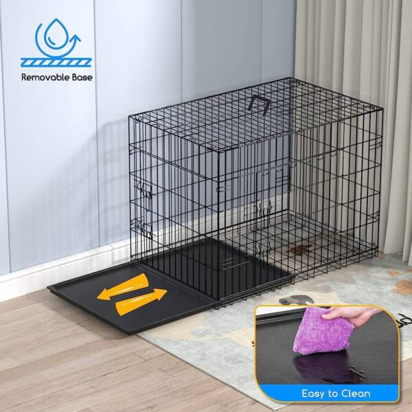 Small, Medium & Large Dog Cage | Foldable Metal Pet Crate - Image 7