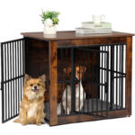 Small & Medium Dog Cage - Vintage Furniture Kennel