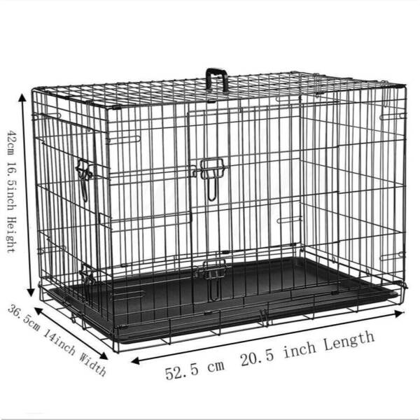 Small, Medium & Large Dog Cage | Foldable Metal Pet Crate - Image 11
