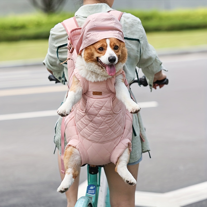 Dog Front Carrier Backpack for Small Dogs with Legs Out - Image 14