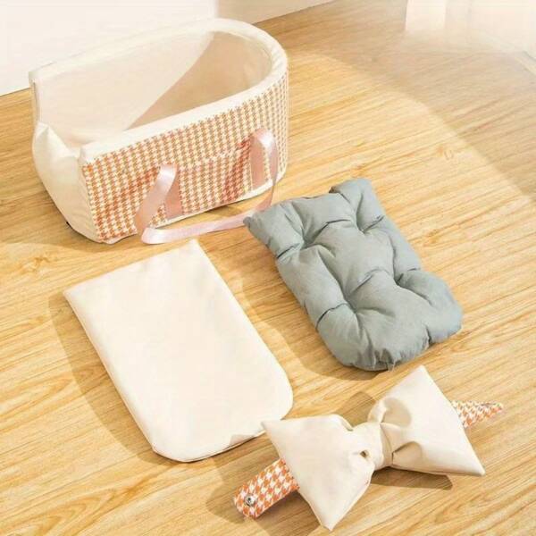 Dog Car Seat with Safety Harness & Non-Slip Base - Image 3