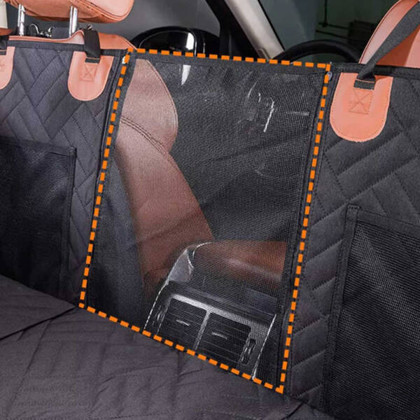 Large Dog Car Seat Cover with Hard Bottom Support - Image 6