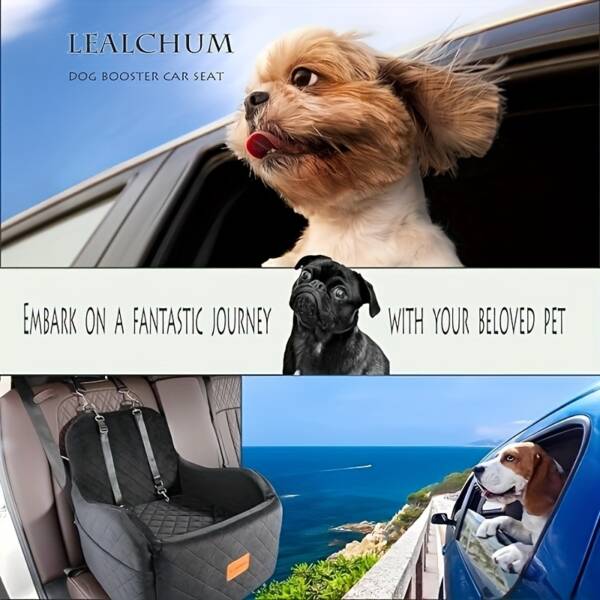 Washable Dog Car Seat Carrier with luxurious Memory Foam - Image 6
